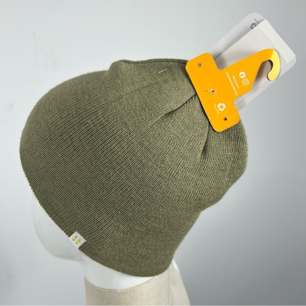NWT Hot paws Olive Green Kids Beanie OS